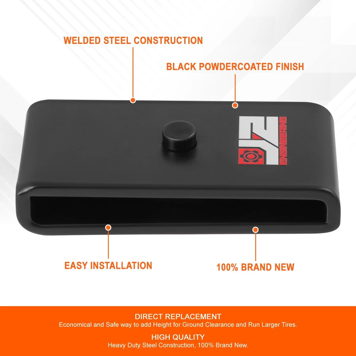 RH Steel Engine Hood Hinge for Jeep Renegade (2015–2022)