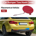 Rear Car Bumper Tow Hook Cover for BMW 428i (2014–2016) No. 51128060849 Red