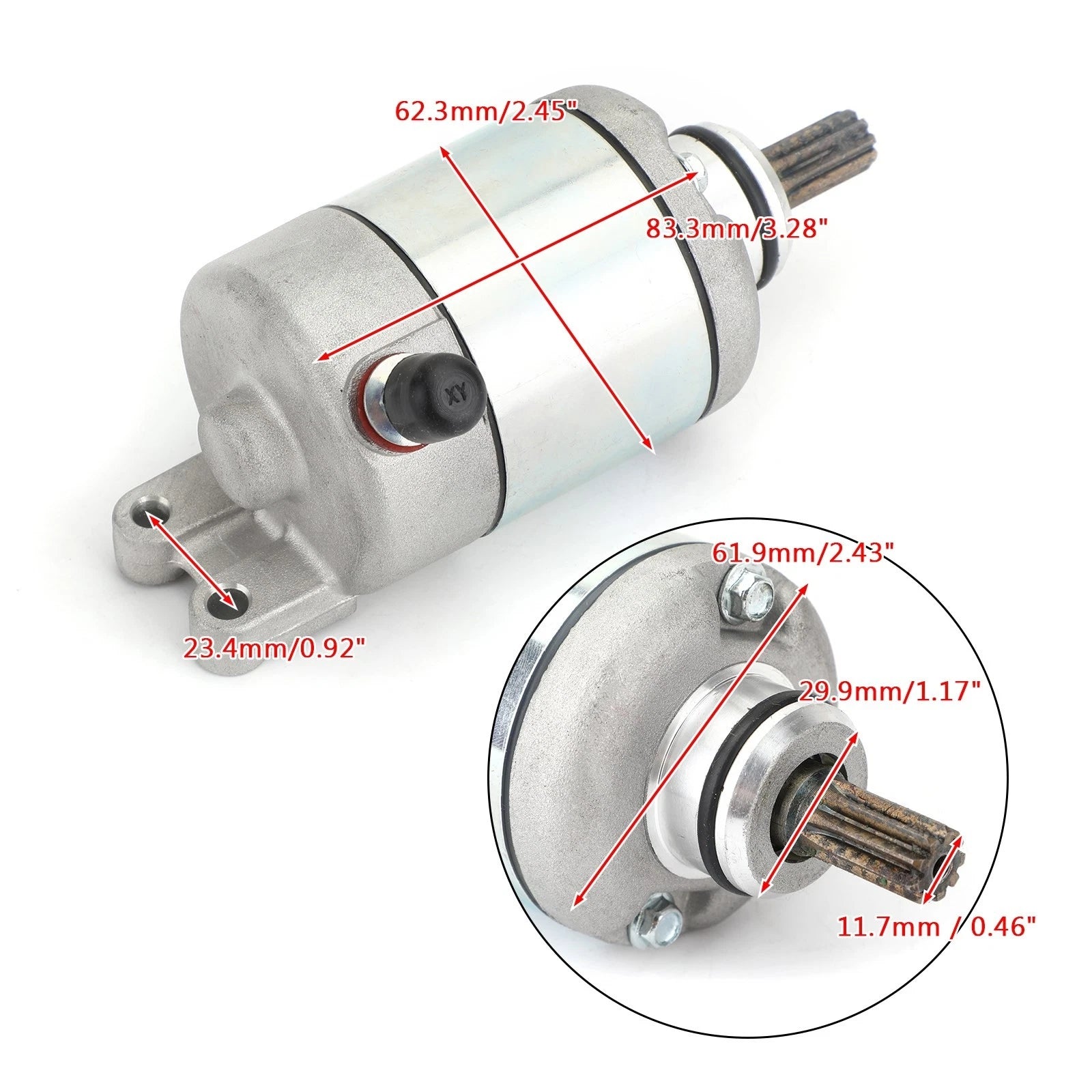 Starter Motor for Husqvarna FE FX FS 390 450 570 (2009–2012) 78040001000