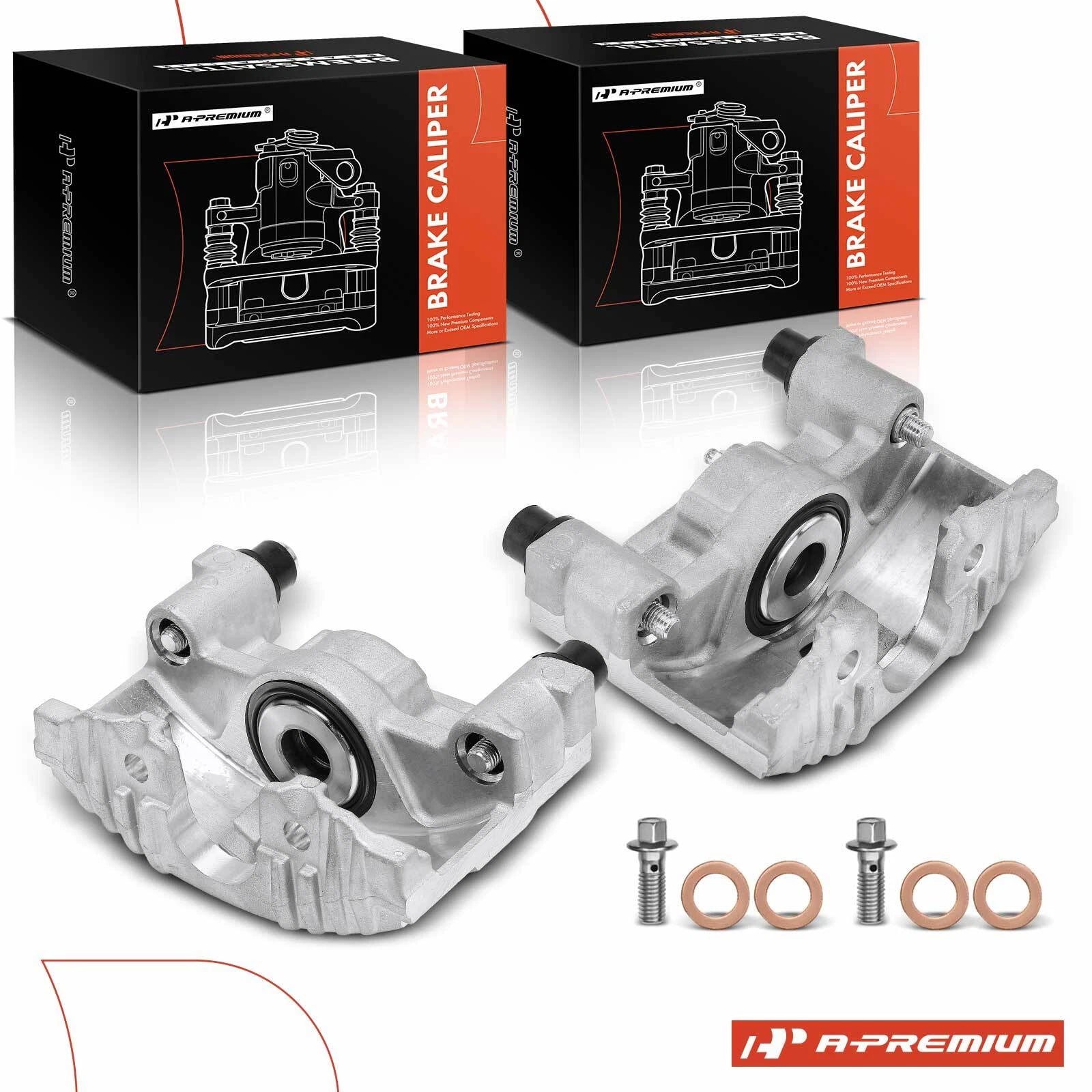 Front Brake Calipers for Pontiac Fiero 1984–1987
