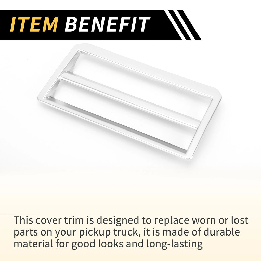 Side Console Headlight Switch Button Panel Cover for Toyota Tundra (2022–2024)