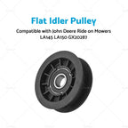Flat Idler Pulley for John Deere LA145 LA150 (GX20287)