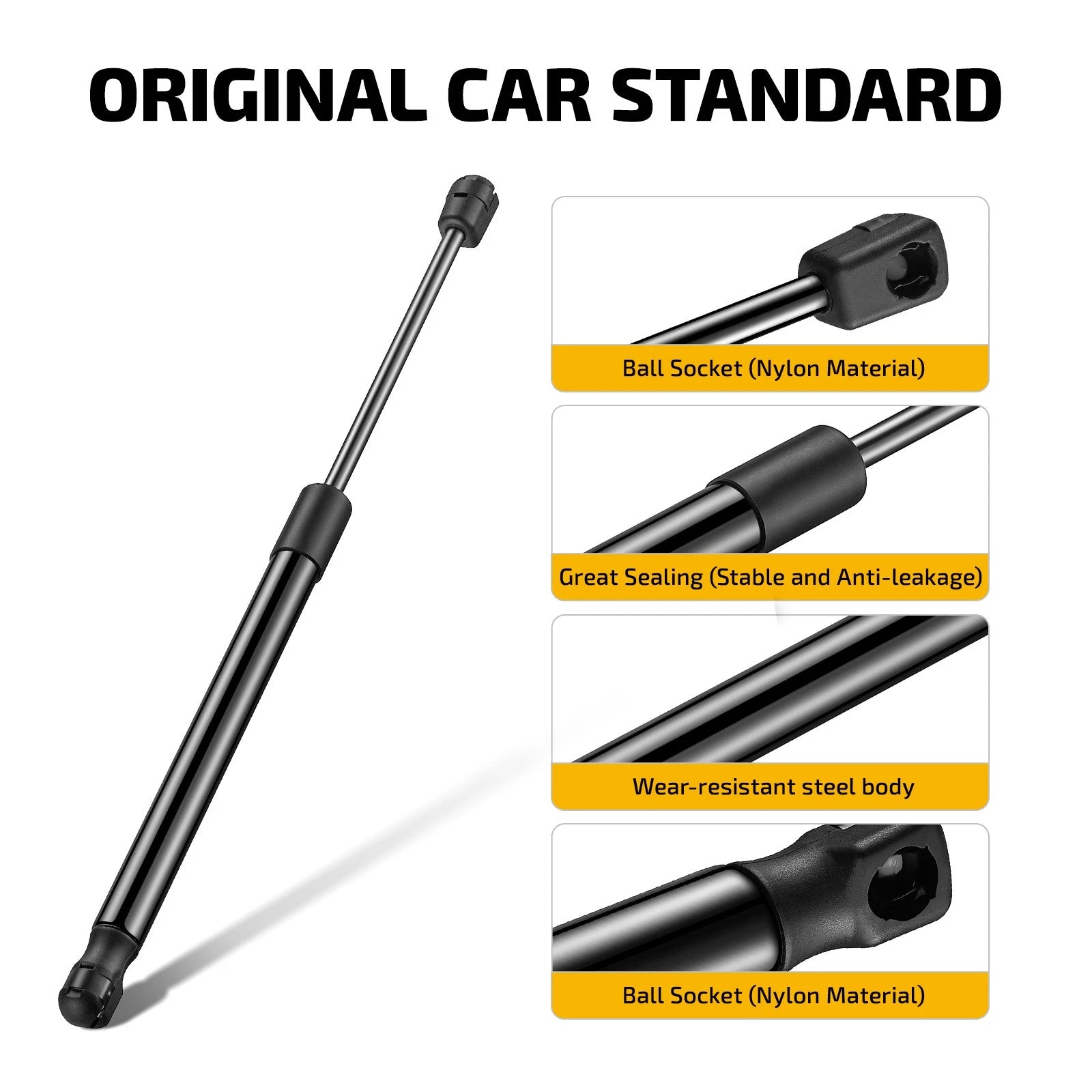 2pcs Gas Strut Support for Rear Cap Window Door (12181)