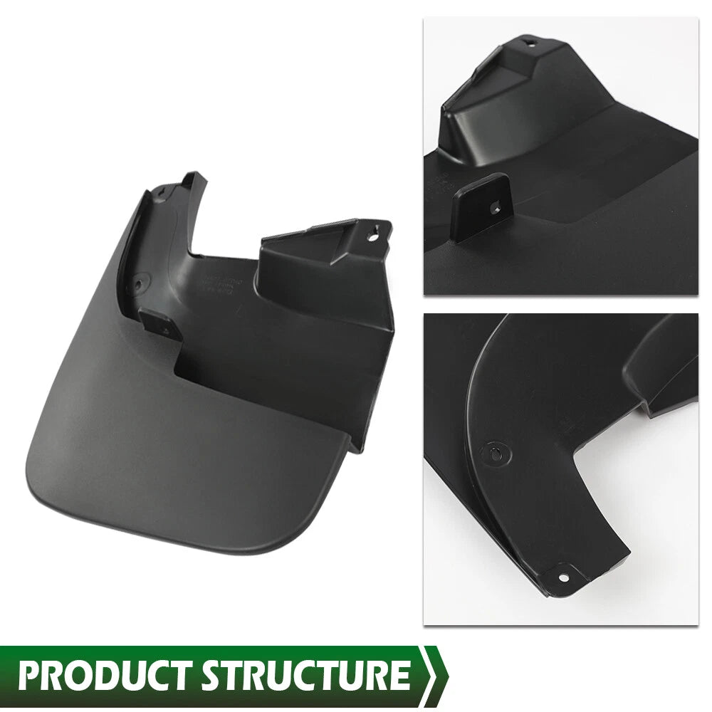Set of 4 Mud Flaps for Toyota Tundra (2007–2013)