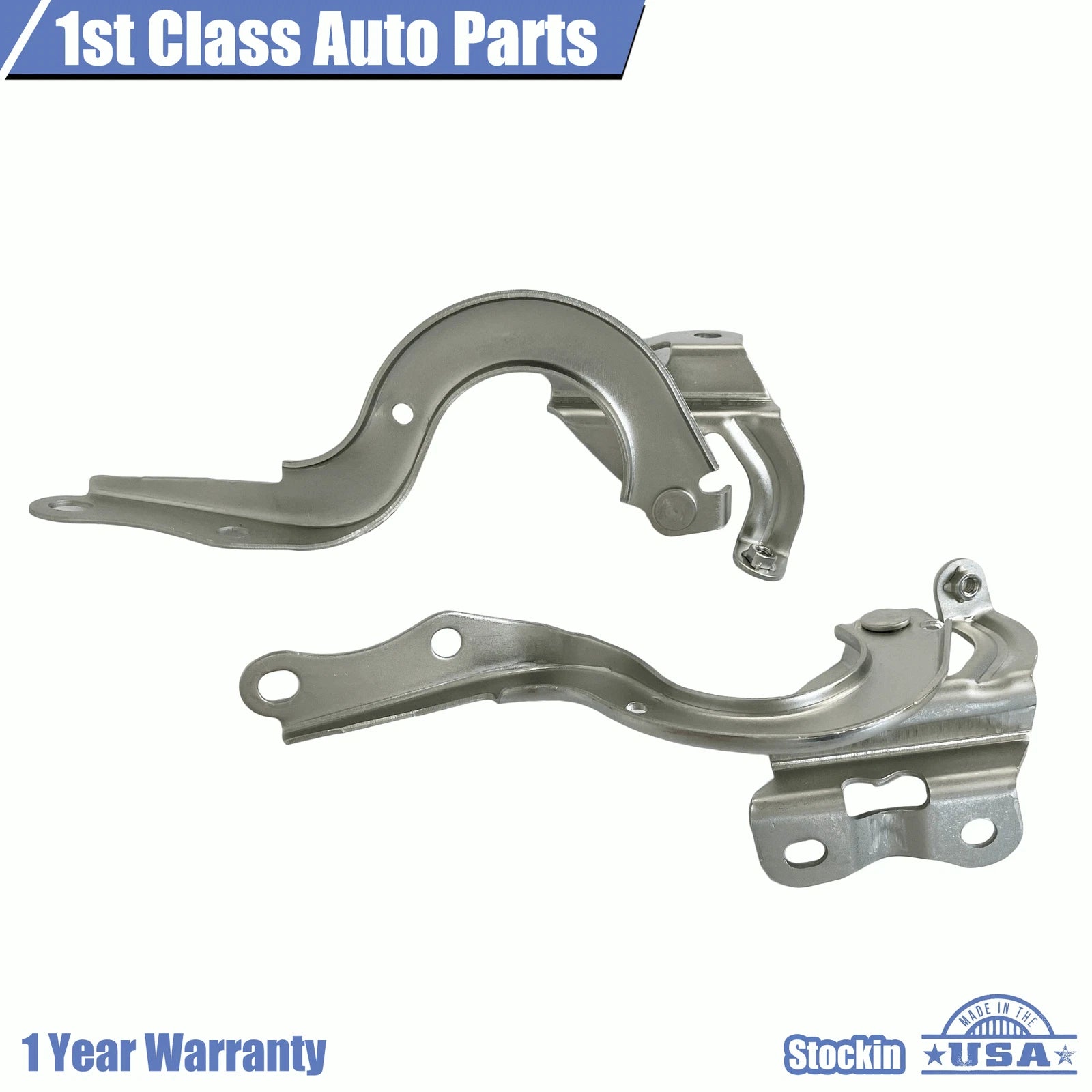 Set of 2 Hood Hinges for Toyota Corolla (2014–2016)