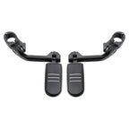 1 1/4'' Matte Long Angled Footpeg Pegs for Highway Engine Guard (Fits )