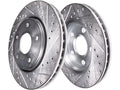 Set of 2 Rear Brake Rotors for Mazda CX-9 (2007–2015) ZK313DV