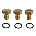 3-Pack Drain Screw for Yamaha Outboard F30 F40 HP (67C-14992-09)