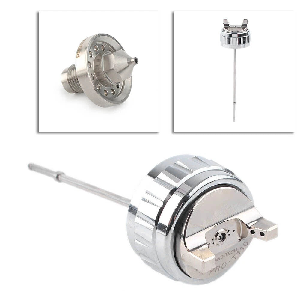 Replacement Kit 1.4mm T110 Spray Gun Cap Tip Fluid Nozzle