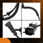 2X ABS Wheel Speed Sensor Rear for Ford Explorer (2013-2019)
