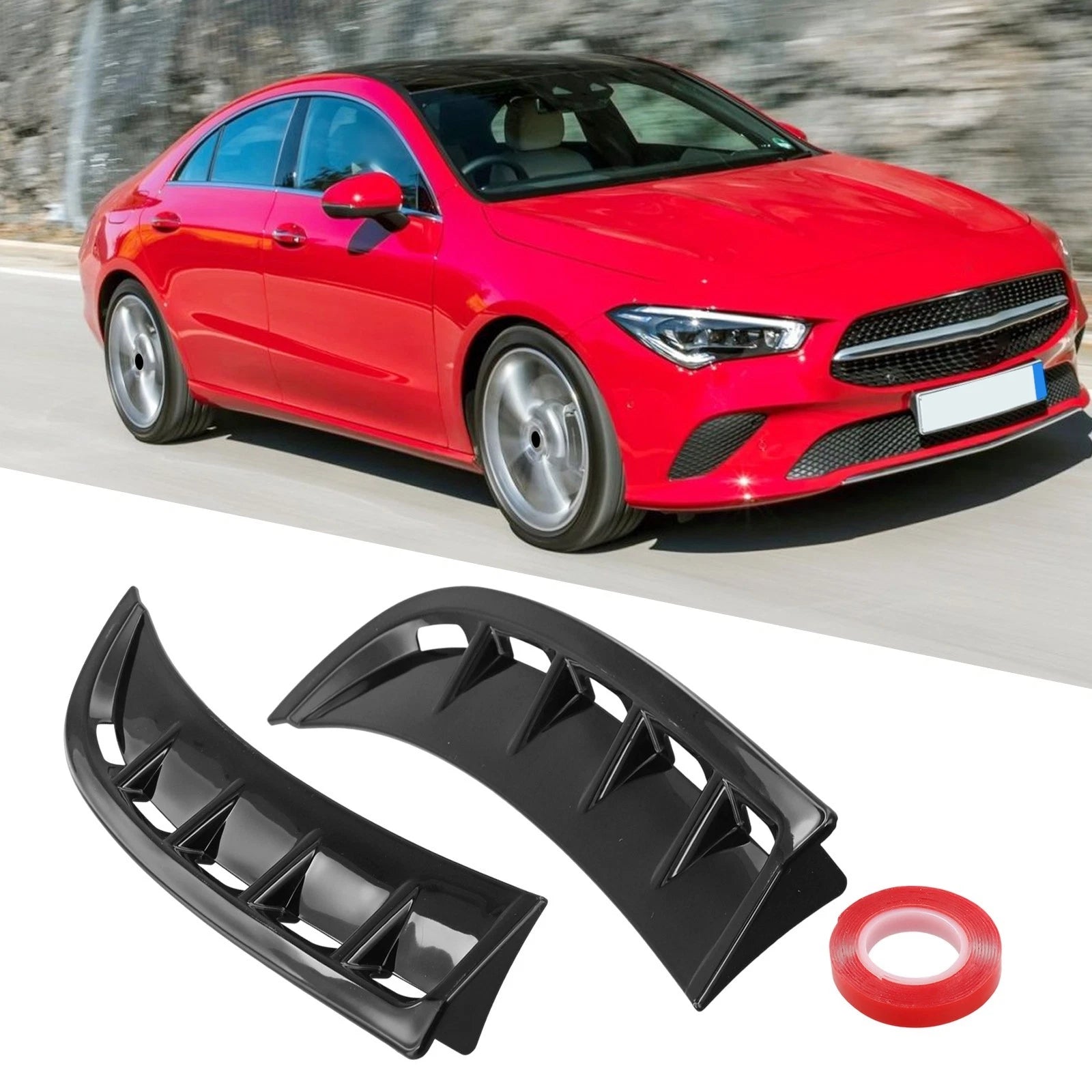 Front Bumper Wing Cover for Mercedes CLA250 C118 (2020–Present)