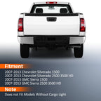Chrome LED Third Brake Roof Cargo Stop Light for Chevrolet GMC (2007-2010)