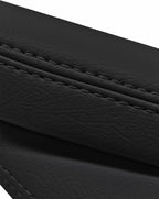 Front Armrest Door Panel Cover for Toyota 4Runner (2003–2009) Black PVC Leather