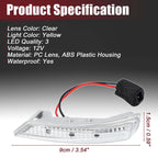LED Left Side Mirror Turn Signal Light 68052079AA for Chrysler Dodge 
