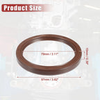 2 x Engine Crankshaft Oil Seals for Honda Pilot (2005-2012)