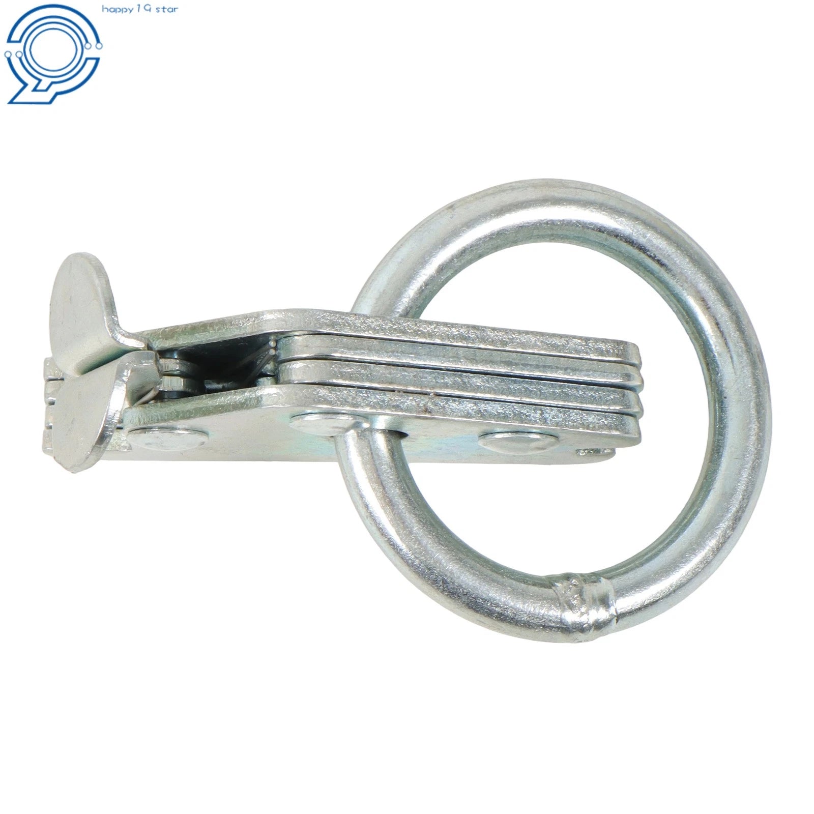 Set of 16 Heavy-Duty Ratchet Straps with O-Rings for Secure Tie-Downs