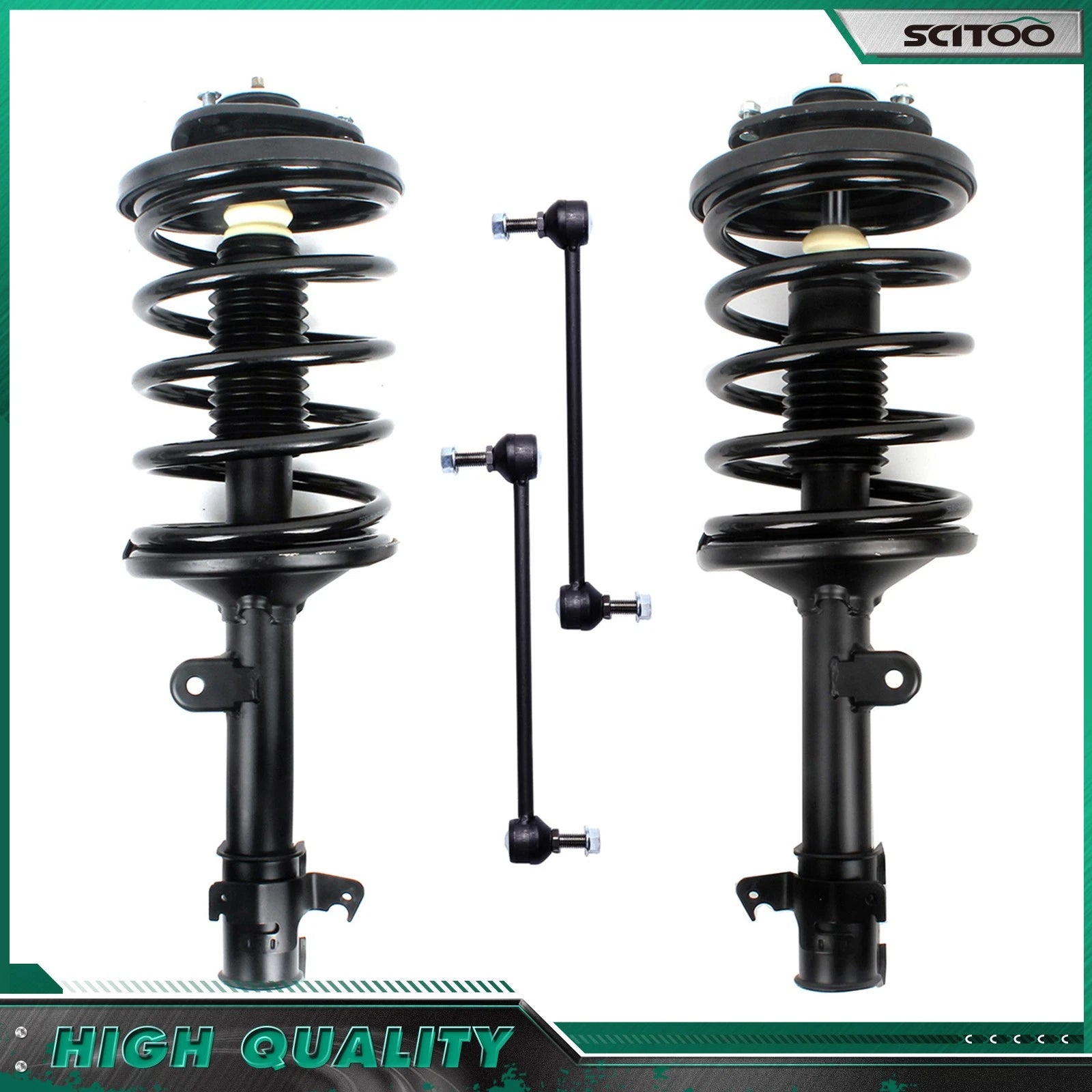 Front Struts & Sway Bar Links for Acura MDX (2001–2002) & Honda Pilot (2003–2005)
