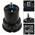 90 AMP Black Alternator for Volkswagen T1 Bug T2 Bus Super Beetle Ghia (12V)