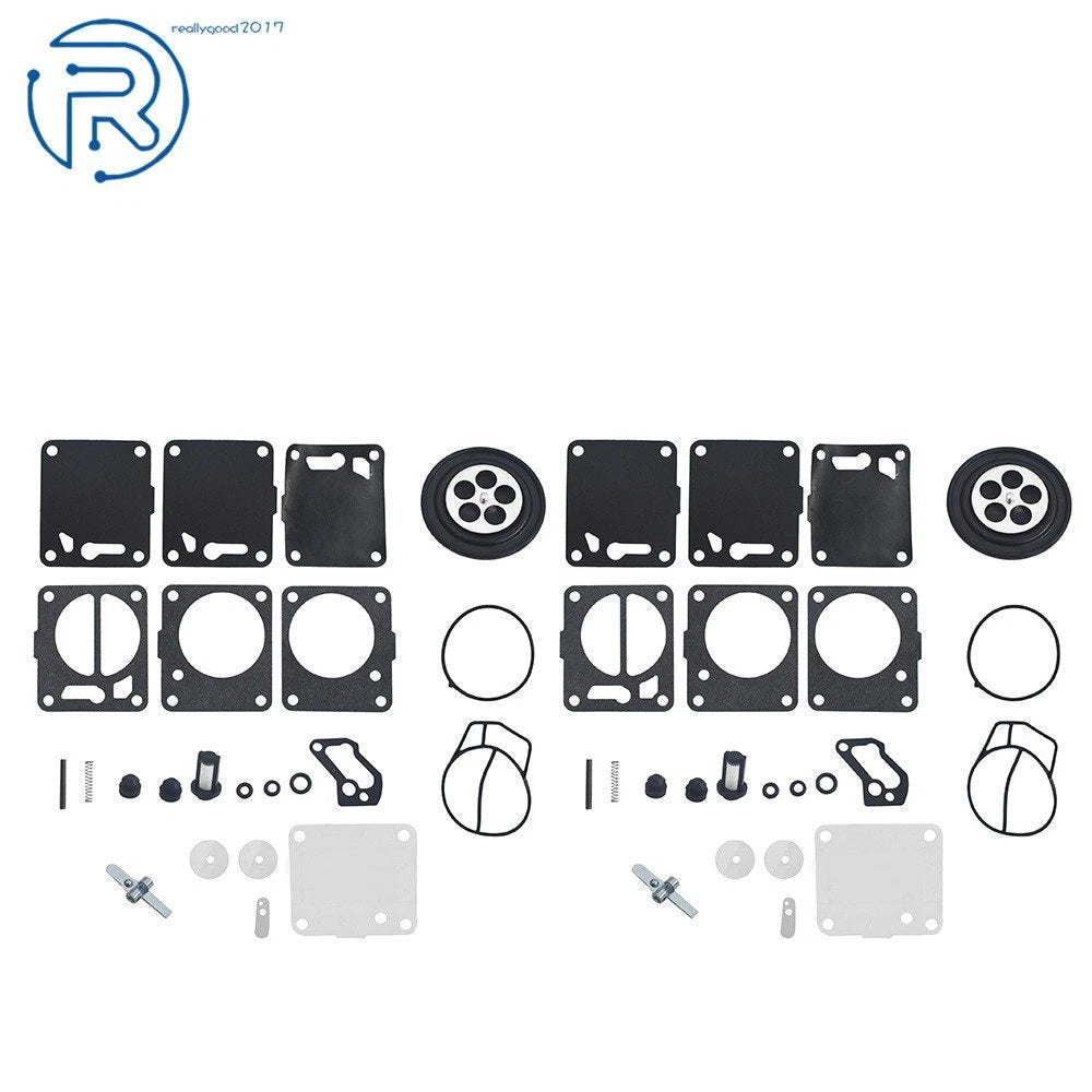Twin Carb Rebuild Kit for Sea Doo 650 717 720 787 800 SP GS GTX HX XP (1992–2002)