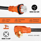 20FT Heavy Duty Extension Cord for Automotive Use (Waterproof)