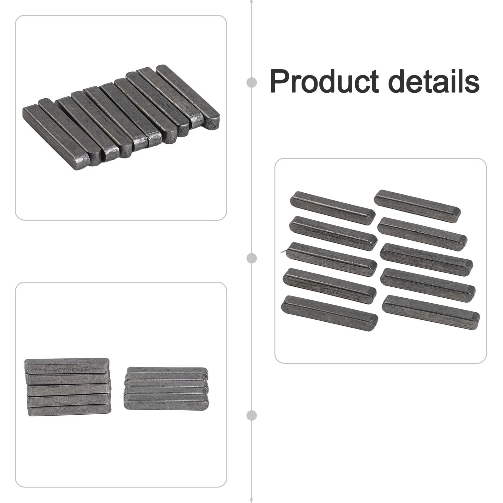 5mm Crankshaft Output Shaft Key for Honda GX Engines