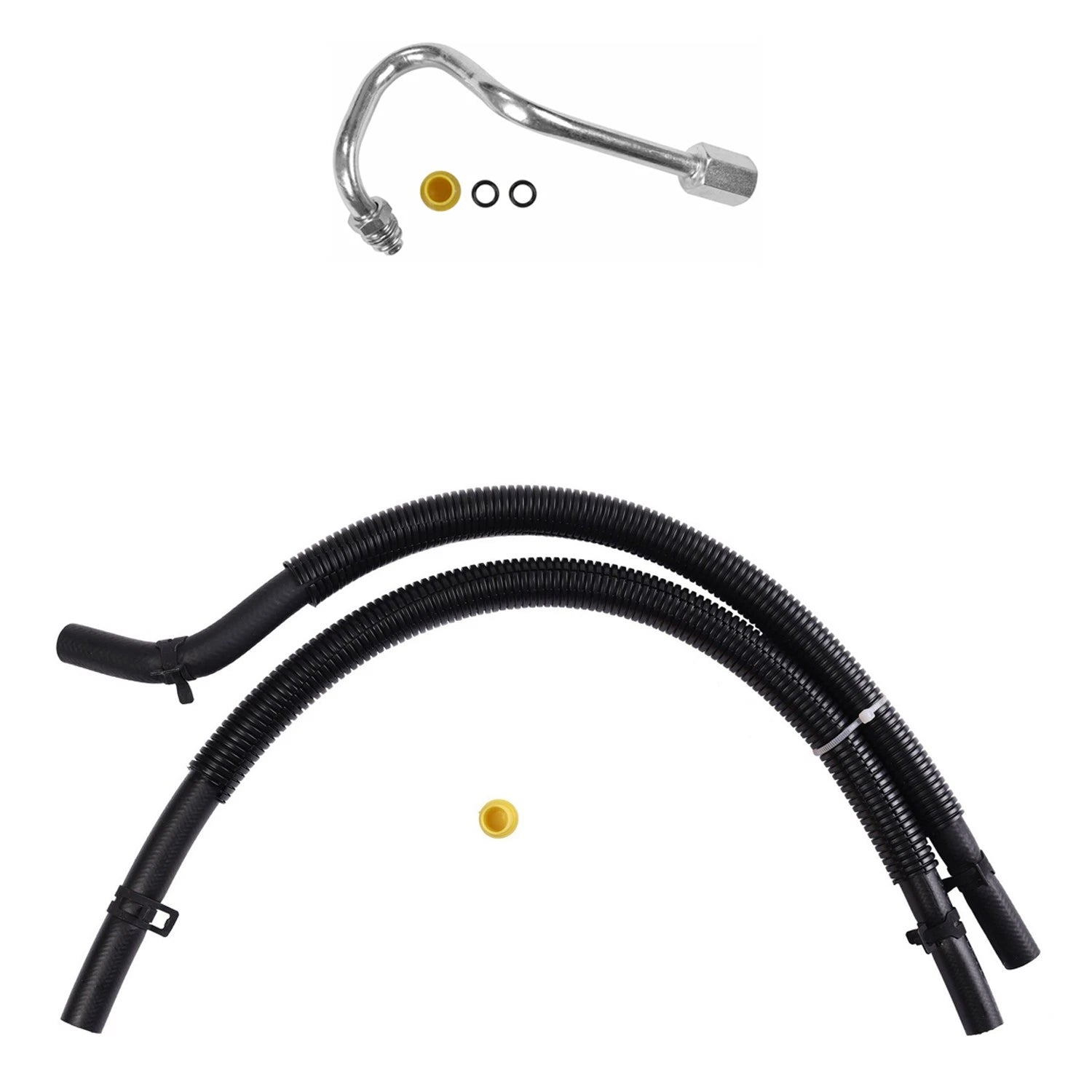 Sunsong Power Steering Pressure & Return Line Hose Kit for Sierra 1500 (2014–2018)