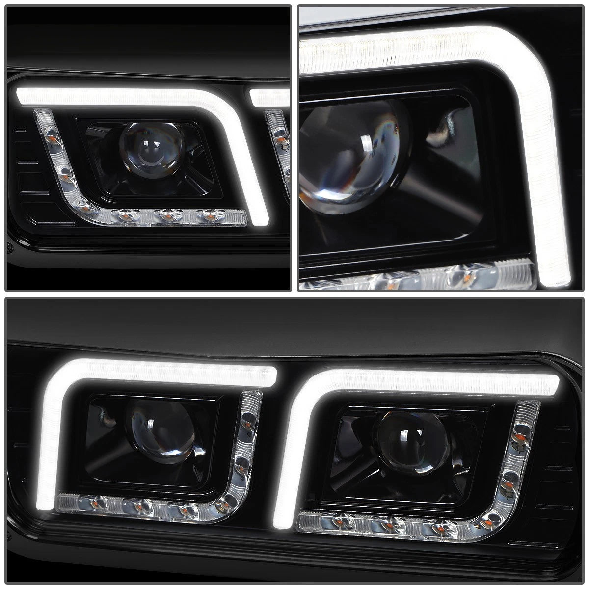 LED Turn Signal Headlight + Tool Box for Western Star 4800 Kenworth W900 (1981–2019)