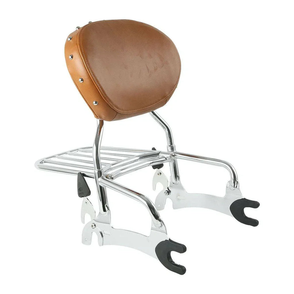 Chrome 12" Backrest Sissy Bar for Indian Chief Vintage (2014-2018)