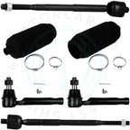 Set of 2 Steering Tie Rod Ends for Nissan Quest (2004–2009)