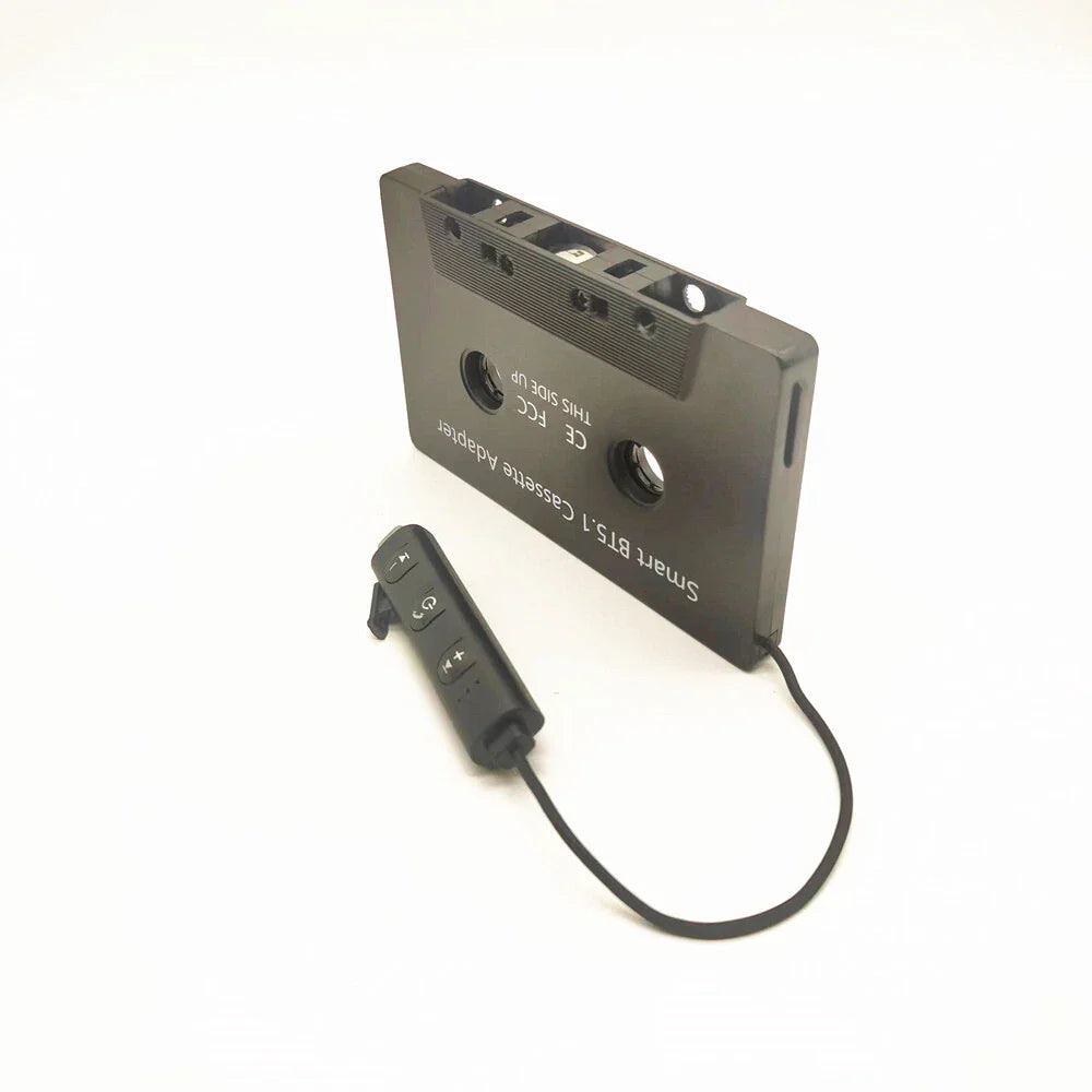 Bluetooth 5.1 Cassette Converter for Car Stereo Audio Adapter