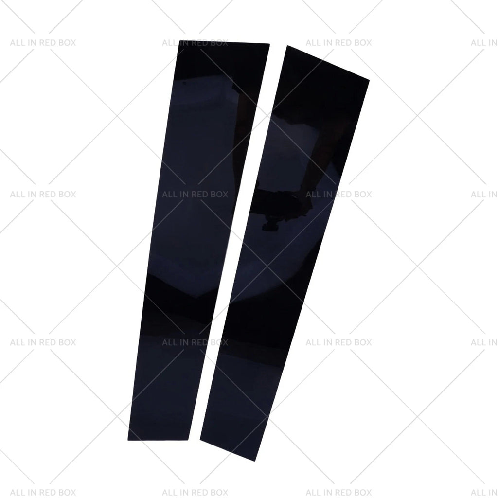 6PCS Black Pillar Post Cover Trims for Nissan Titan Crew Cab (2004–2015)
