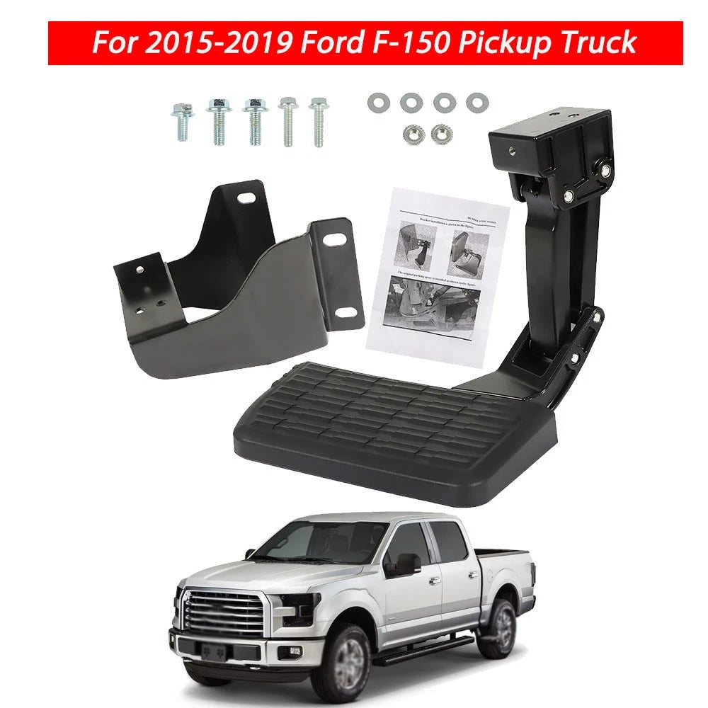 Rear Bumper Side Bed Step for Ford F-150 (2015–2019)