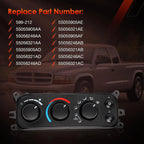 HVAC Control Module for Dodge Ram 1500 2500 3500 (2001-2005)