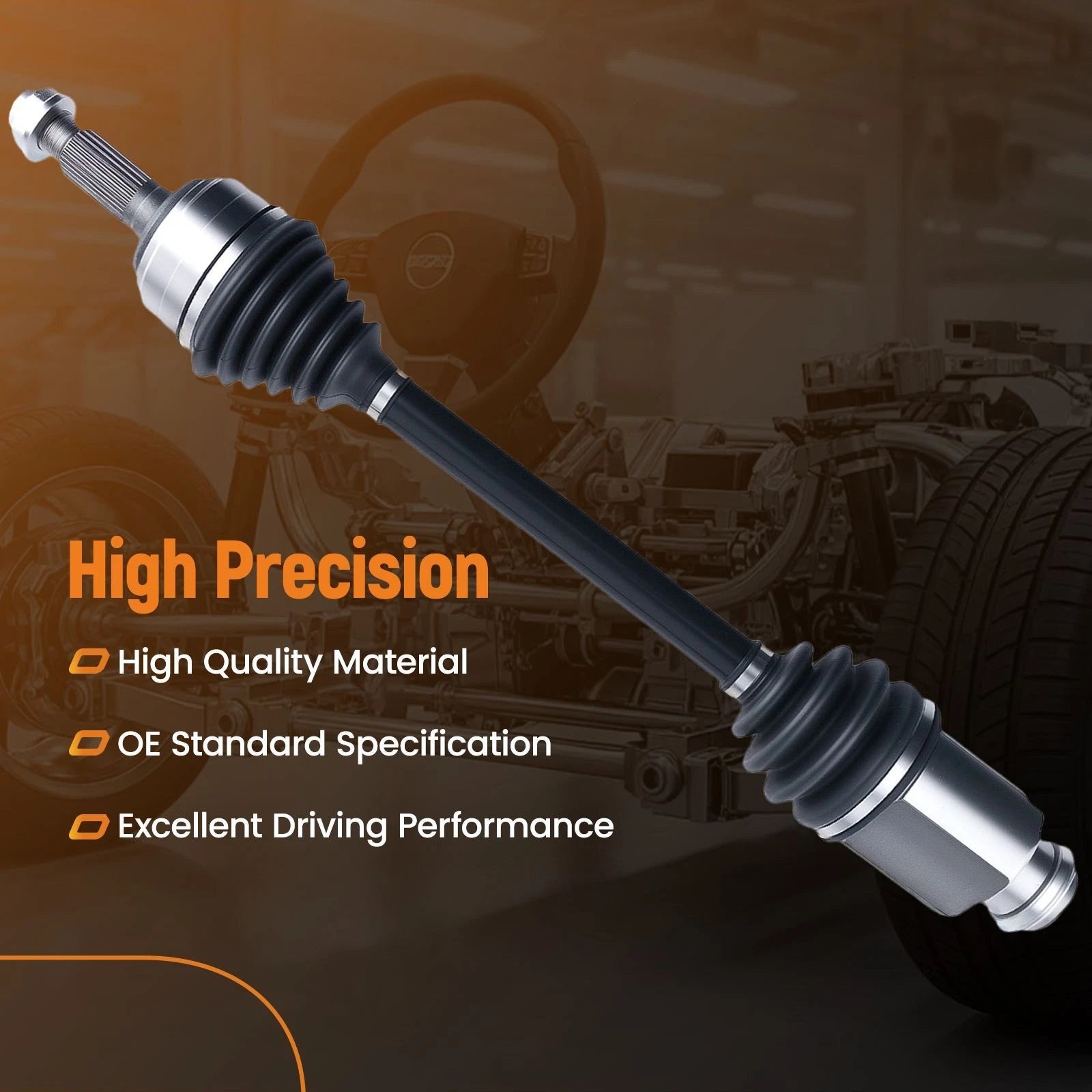 CV Joint Axle Front L&R for Mazda 6 2.5L (2009–2013) NCV47005