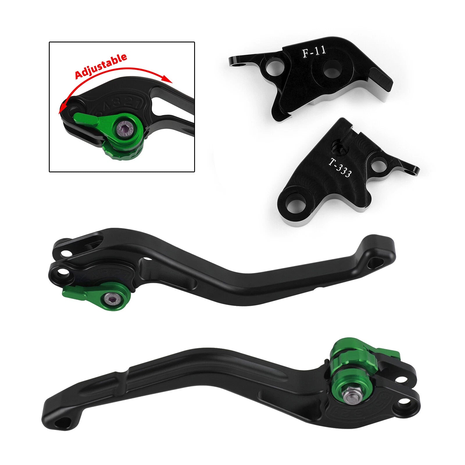 Short Clutch Brake Lever for Daytona 675R, Speed Triple 1050 (T9)