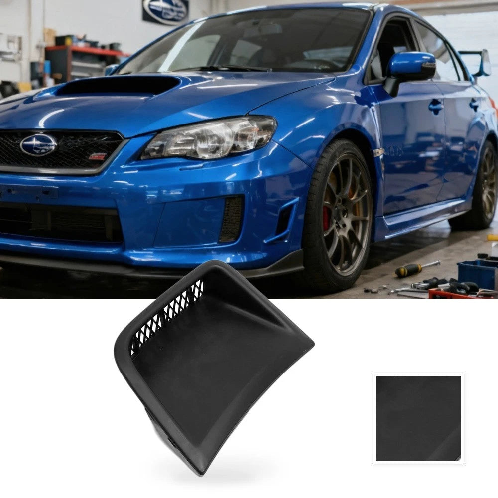 Front Bumper Side Vent Cover for Subaru WRX Impreza (2008–2014) Matte
