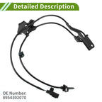 ABS Wheel Speed Sensor No. 8954302070 for Toyota Corolla (2014–2019)
