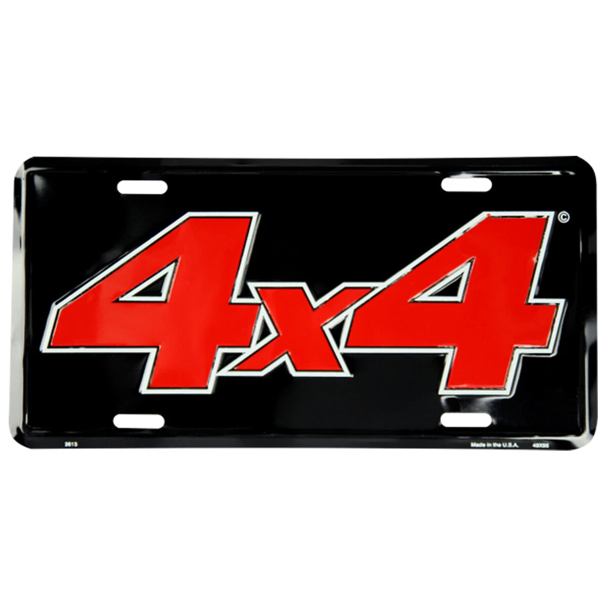 4x License Plate Tag Emblem for Car Truck USA