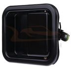 Outside Driver Door Handle for Jeep Wrangler (1997–2006) Black Plastic