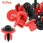 10pcs Engine Undertray Cover Fasteners for Ford Focus (2000–2018)