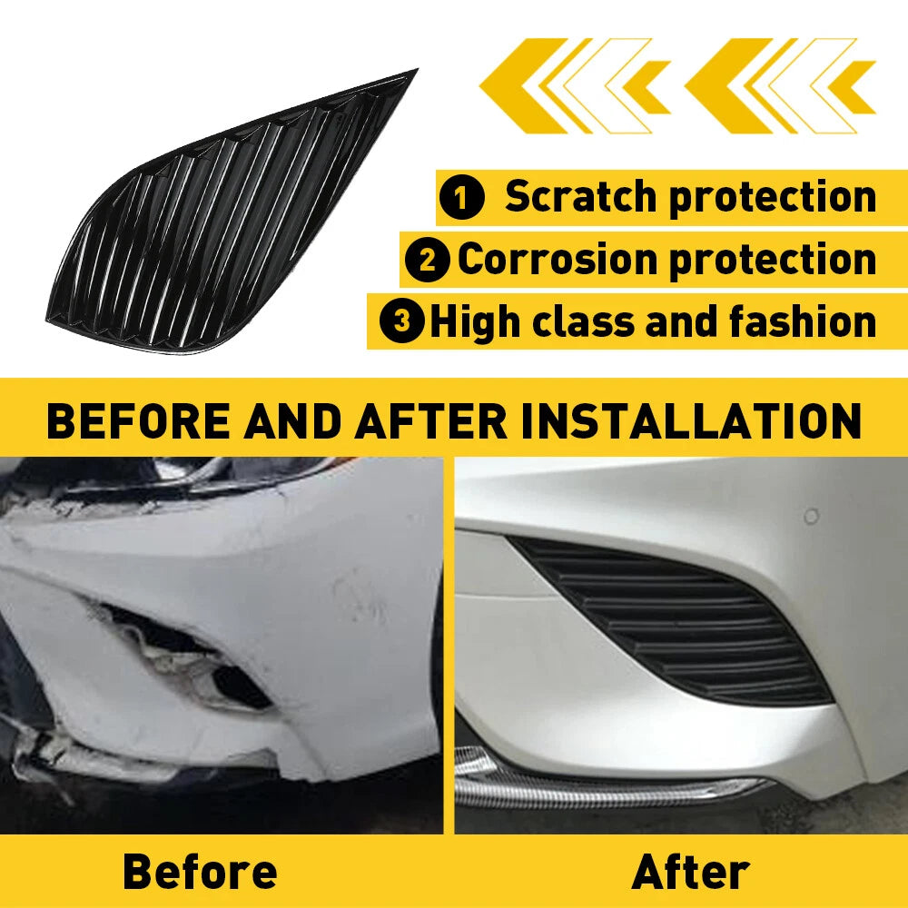 Driver Side Front Bumper Fog Light Cover for Toyota Camry (2018â2020)
