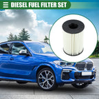 Set of 2 Engine Oil Filters for BMW 550i (2010–2016) No. 11427583220