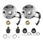 Set of 2 Wheel Hubs for Chevy Savana (4WD 4X4)