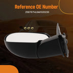 Driver Manual Door Mirror for GMC Sierra Silverado 1500 2500 3500 (1999–2007)