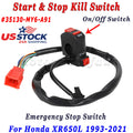 Kill Switch for Honda XR650 (1993–2021) #35130-MY6-A91