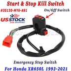 Kill Switch for Honda XR650 (1993–2021) #35130-MY6-A91