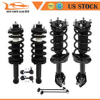 Set of 4 Struts for Honda CR-V (2012-2014) with Coil Spring Suspension