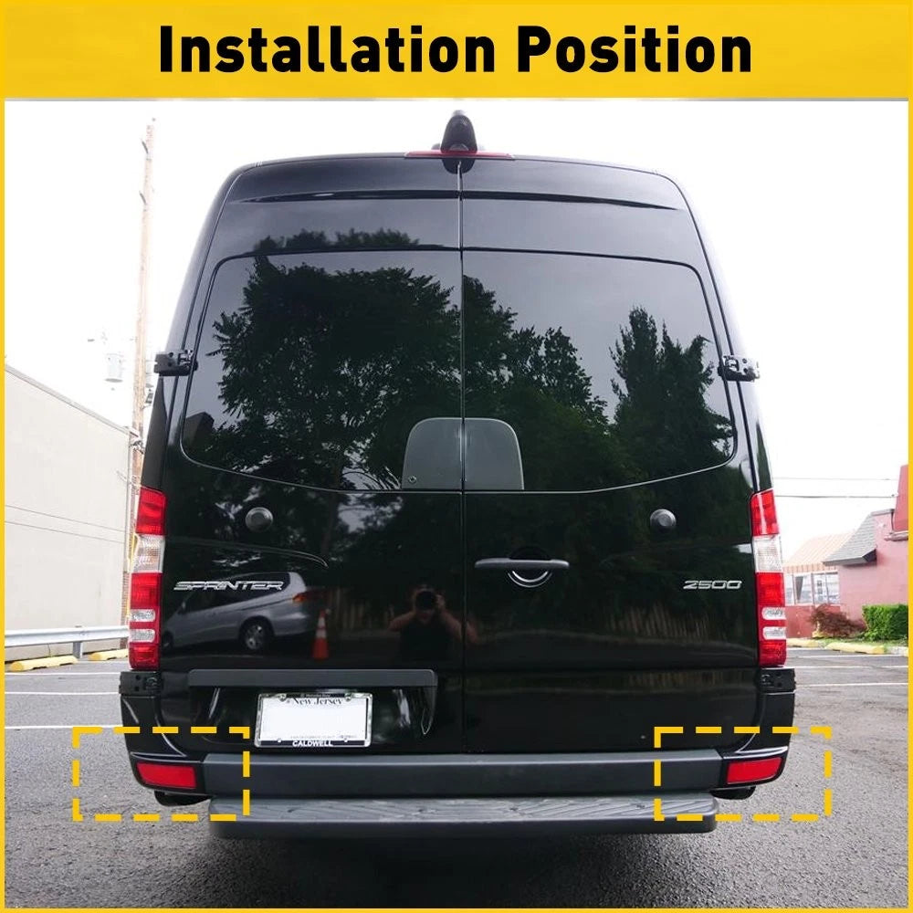 Bumper Reflectors for MB Sprinter 2500/3500 (2011–2018) LH RH