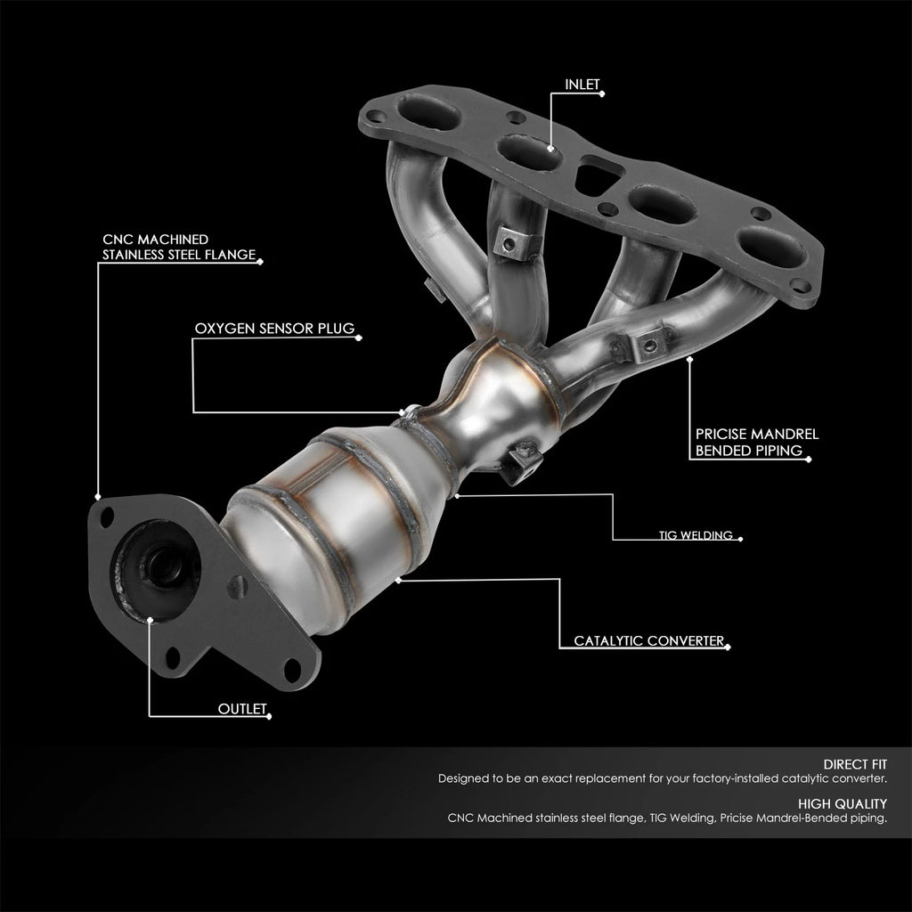Exhaust Manifold Catalytic Converter for Nissan Rogue X-Trail (2008–2015)