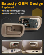Tailgate Door Handle Kit for Toyota Sienna (1998–2003)